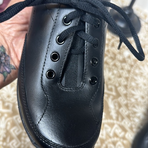 DANSKO 38/7.5 8.0 Emma Black Leather SLIP RESISTANT Work Walking Shoe Minty $110 - Picture 2 of 7